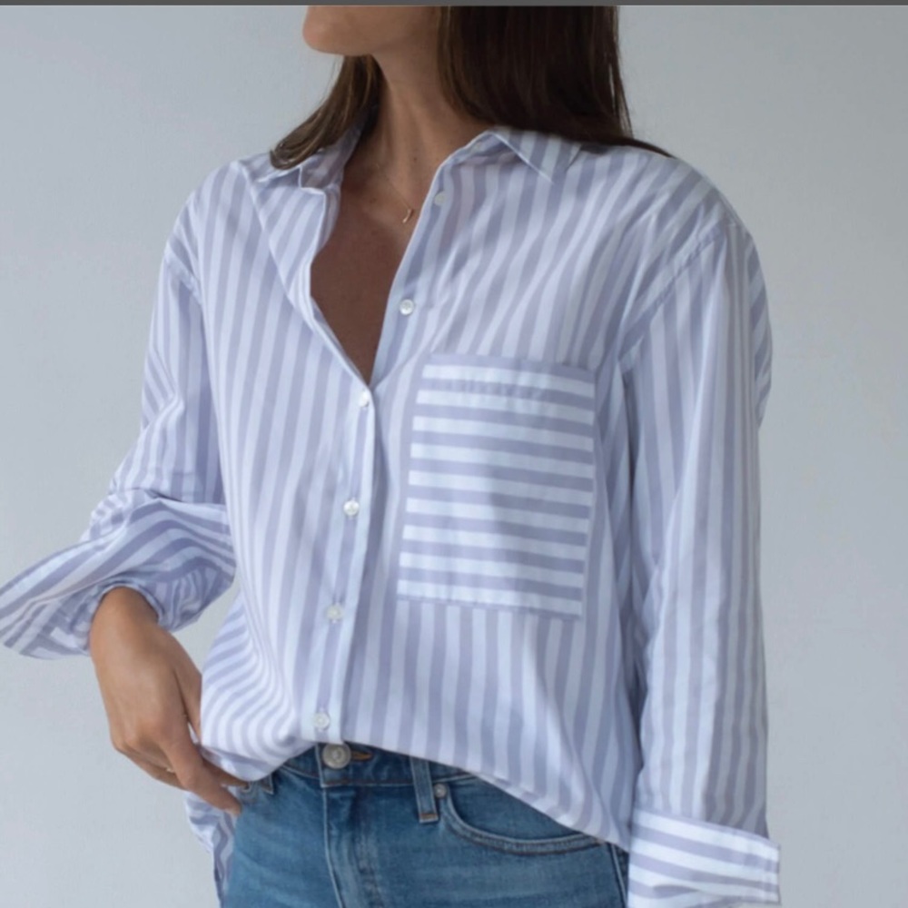 AYR The Deep End shirt in Grape Soda size S